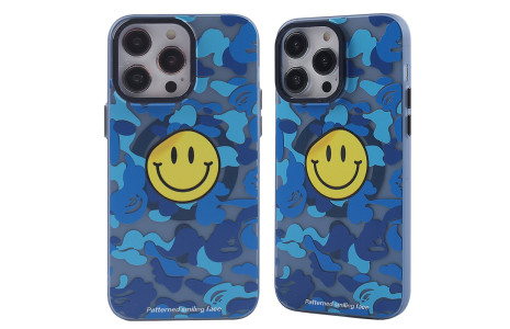 Newface iPhone 14 Pro Max Kılıf Apollo Magneticsafe Desenli Kapak - Apollo Mavi - 1