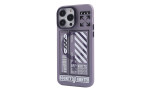 Newface iPhone 14 Pro Max Kılıf Apollo Magneticsafe Desenli Kapak - Apollo Mor - 1