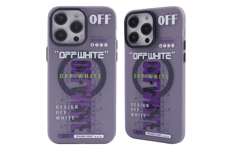 Newface iPhone 14 Pro Max Kılıf Apollo Magneticsafe Desenli Kapak - Apollo Mor - 3