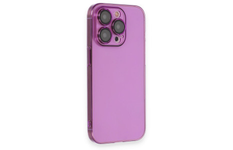 Newface iPhone 14 Pro Max Kılıf Armada Lensli Kapak - Mor