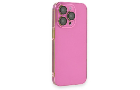 Newface iPhone 14 Pro Max Kılıf Armada Lensli Kapak - Pembe