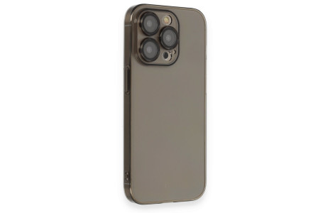 Newface iPhone 14 Pro Max Kılıf Armada Lensli Kapak - Siyah