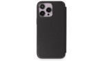 Newface iPhone 14 Pro Max Kılıf Dolpin Kapaklı - Siyah