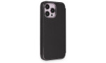 Newface iPhone 14 Pro Max Kılıf Dolpin Kapaklı - Siyah