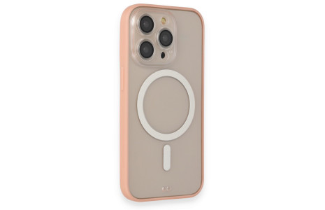 Newface iPhone 14 Pro Max Kılıf Grand Magneticsafe Kapak - Pembe