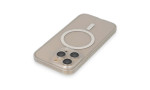 Newface iPhone 14 Pro Max Kılıf Grand Magneticsafe Kapak - Şeffaf