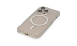 Newface iPhone 14 Pro Max Kılıf Grand Magneticsafe Kapak - Şeffaf