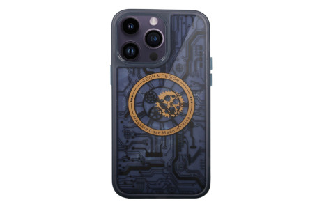 Newface iPhone 14 Pro Max Kılıf Magic Magneticsafe Silikon - Siyah