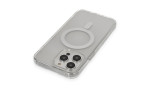 Newface iPhone 14 Pro Max Kılıf Matte Şeffaf Magneticsafe - Şeffaf