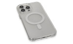 Newface iPhone 14 Pro Max Kılıf Matte Şeffaf Magneticsafe - Şeffaf