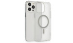 Newface iPhone 14 Pro Max Kılıf Matte Şeffaf Magneticsafe - Şeffaf