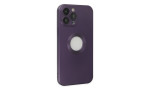 Newface iPhone 14 Pro Max Kılıf Vamos Lens Silikon - Mor