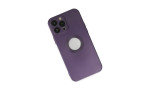 Newface iPhone 14 Pro Max Kılıf Vamos Lens Silikon - Mor
