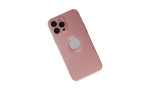 Newface iPhone 14 Pro Max Kılıf Vamos Lens Silikon - Rose Gold