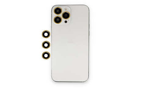 Newface iPhone 14 Pro Shine Kamera Lens - Gold