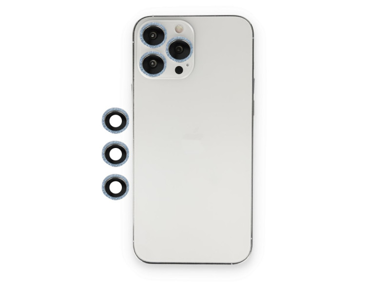 Newface iPhone 14 Pro Shine Kamera Lens - Sierra Blue