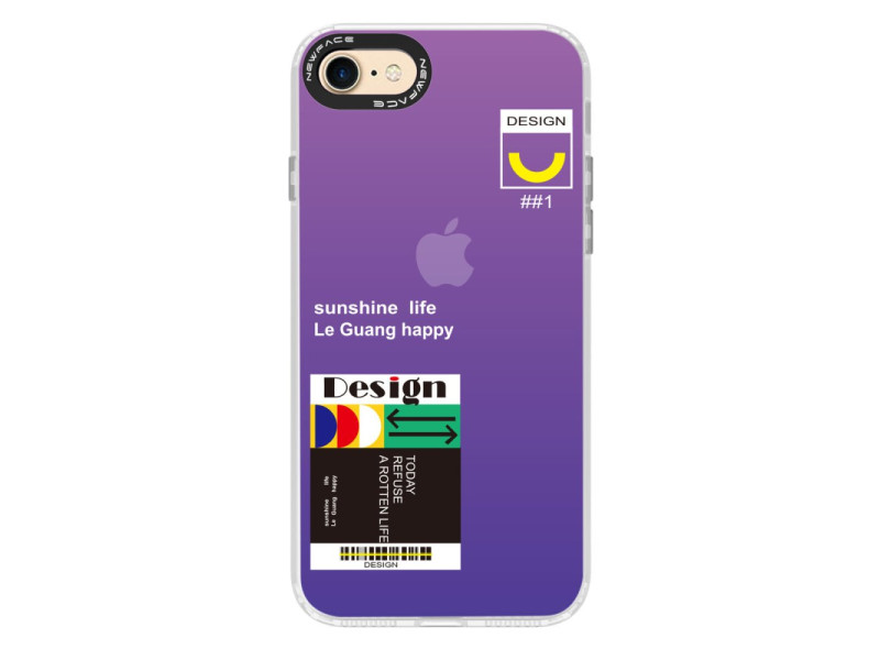 Newface iPhone 7 Kılıf Estoril Desenli Kapak - Estoril - 4