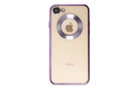 Newface iPhone 7 Kılıf Slot Silikon - Mor
