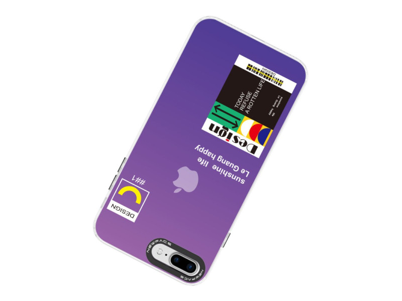 Newface iPhone 7 Plus Kılıf Estoril Desenli Kapak - Estoril - 4