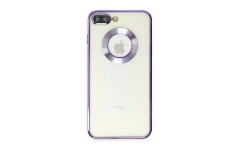 Newface iPhone 7 Plus Kılıf Slot Silikon - Mor