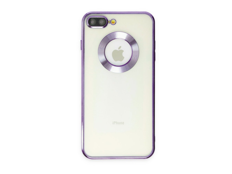 Newface iPhone 7 Plus Kılıf Slot Silikon - Mor