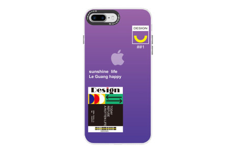 Newface iPhone 8 Plus Kılıf Estoril Desenli Kapak - Estoril - 4