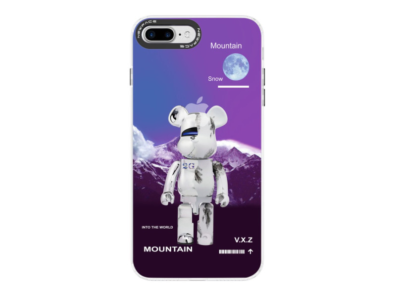 Newface iPhone 8 Plus Kılıf Estoril Desenli Kapak - Estoril - 8