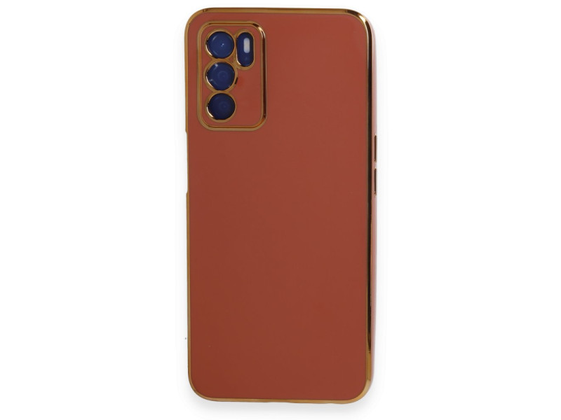 Newface Oppo A16 Kılıf Volet Silikon - Kırmızı