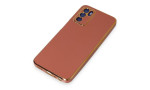 Newface Oppo A16 Kılıf Volet Silikon - Kırmızı