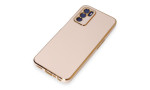 Newface Oppo A16 Kılıf Volet Silikon - Pembe