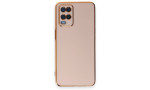 Newface Oppo A54 4G Kılıf Volet Silikon - Pembe
