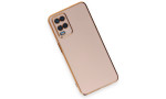 Newface Oppo A54 4G Kılıf Volet Silikon - Pembe