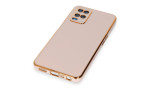 Newface Oppo A54 4G Kılıf Volet Silikon - Pembe