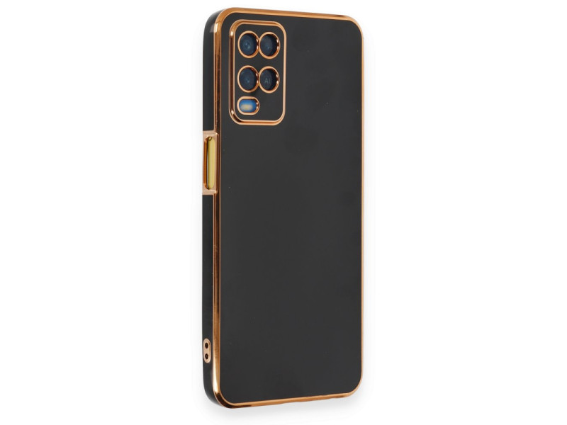 Newface Oppo A54 4G Kılıf Volet Silikon - Siyah
