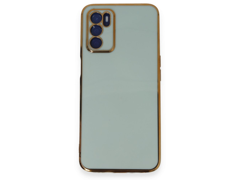 Newface Oppo A55 Kılıf Volet Silikon - Açık Yeşil