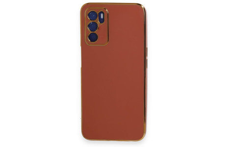Newface Oppo A55 Kılıf Volet Silikon - Kırmızı