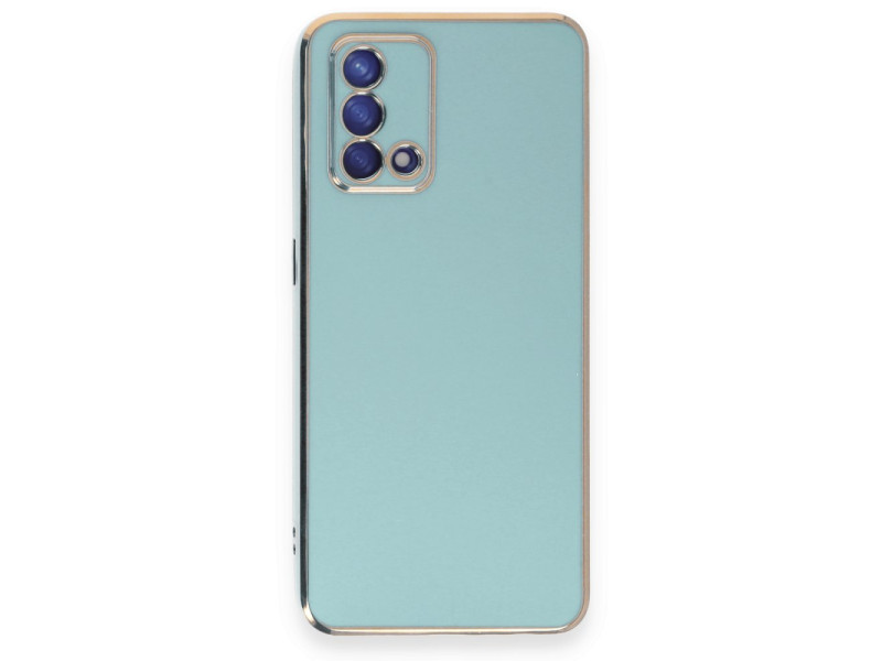 Newface Oppo A74 4G Kılıf Volet Silikon - Açık Yeşil