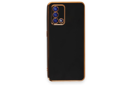 Newface Oppo A74 4G Kılıf Volet Silikon - Siyah