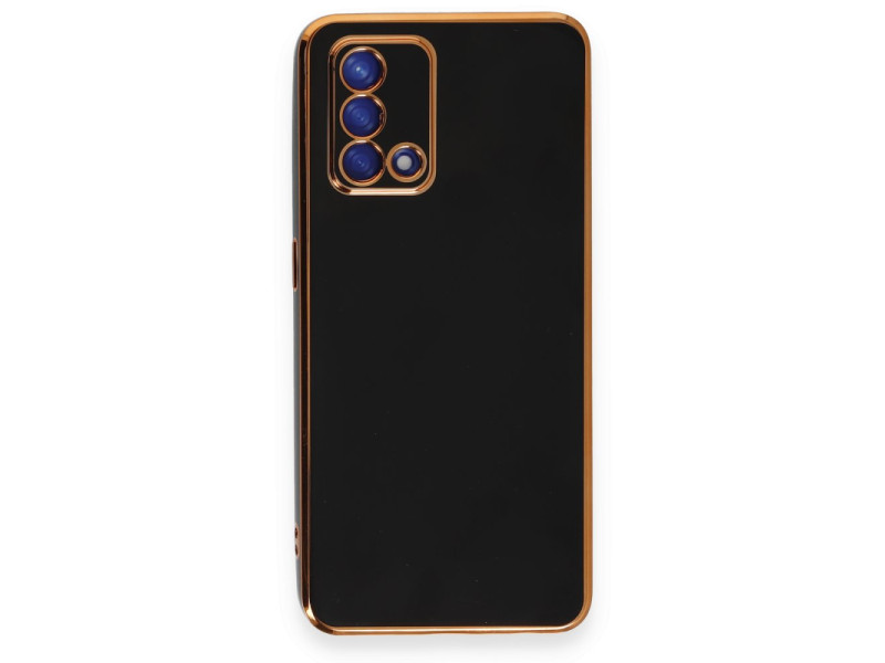 Newface Oppo A74 4G Kılıf Volet Silikon - Siyah