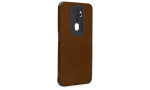 Newface Oppo A9 2020 Kılıf Loop Deri Silikon - Kahverengi