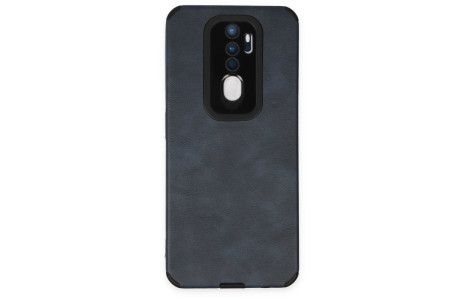 Newface Oppo A9 2020 Kılıf Loop Deri Silikon - Lacivert