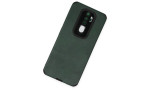 Newface Oppo A9 2020 Kılıf Loop Deri Silikon - Yeşil