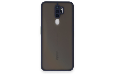 Newface Oppo A9 2020 Kılıf Montreal Silikon Kapak - Lacivert