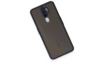 Newface Oppo A9 2020 Kılıf Montreal Silikon Kapak - Lacivert