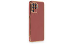 Newface Oppo Reno 5 Lite Kılıf Volet Silikon - Kırmızı
