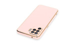 Newface Oppo Reno 5 Lite Kılıf Volet Silikon - Pembe