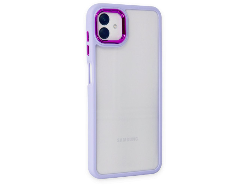 Newface Samsung Galaxy A04 Kılıf Dora Kapak - Lila