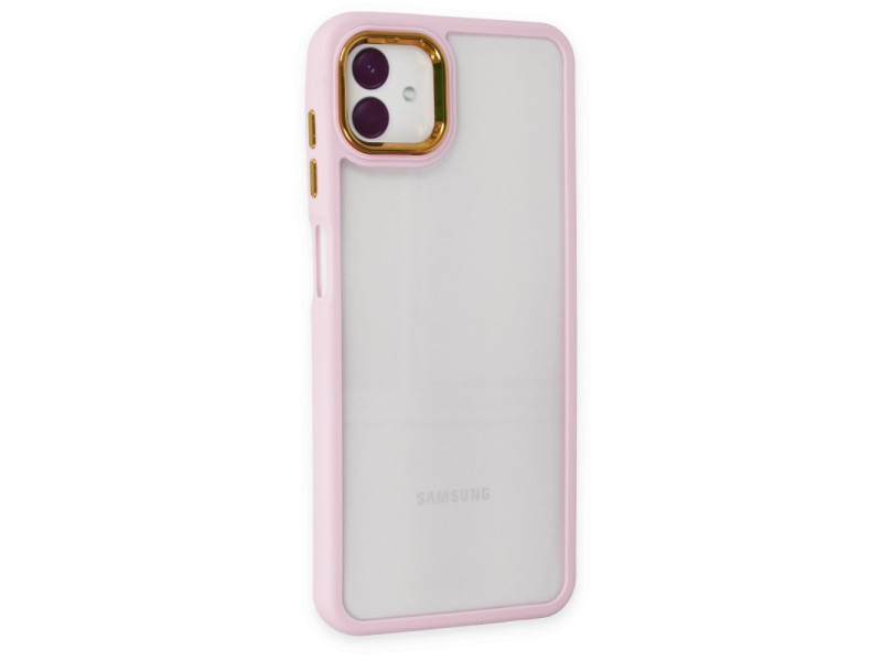 Newface Samsung Galaxy A04 Kılıf Dora Kapak - Pudra
