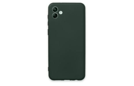 Newface Samsung Galaxy A04 Kılıf First Silikon - Koyu Yeşil