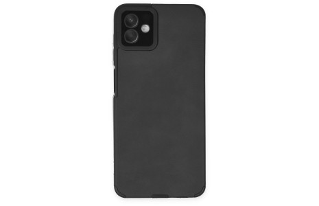 Newface Samsung Galaxy A04 Kılıf Loop Deri Silikon - Siyah